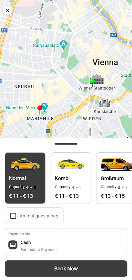eos taxi proje görseli